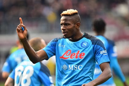 Victor Osimhen Joins Content Creator Shank in Street Football Challenge Victor Osimhen Joins Content Creator Shank in Street Football Challenge