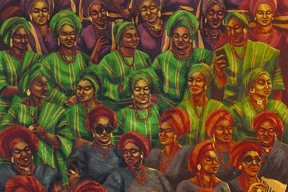 Mayowa ‘Shutabug’ Alabi Lists New NFT Art of Trendy Ojude Oba Women Mayowa ‘Shutabug’ Alabi Lists New NFT Art of Trendy Ojude Oba Women