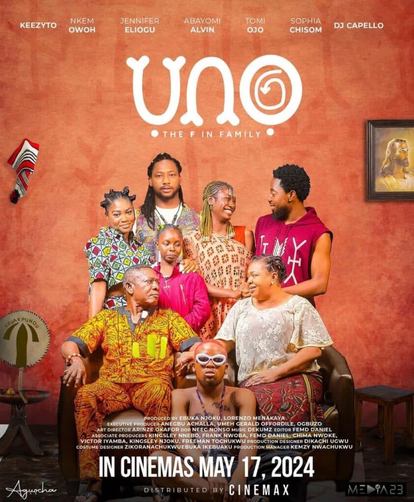 Ebuka Njoku’s ‘UNO: The F in Family’ Lands Cinemax Distribution, Heads to Cinemas on May 17 Ebuka Njoku’s ‘UNO: The F in Family’ Lands Cinemax Distribution, Heads to Cinemas on May 17