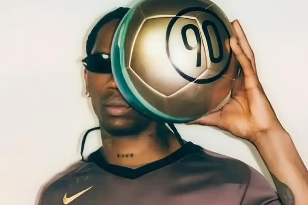 Travis Scott previews new Nike Total 90 collaboration for the 2026 FIFA World Cup