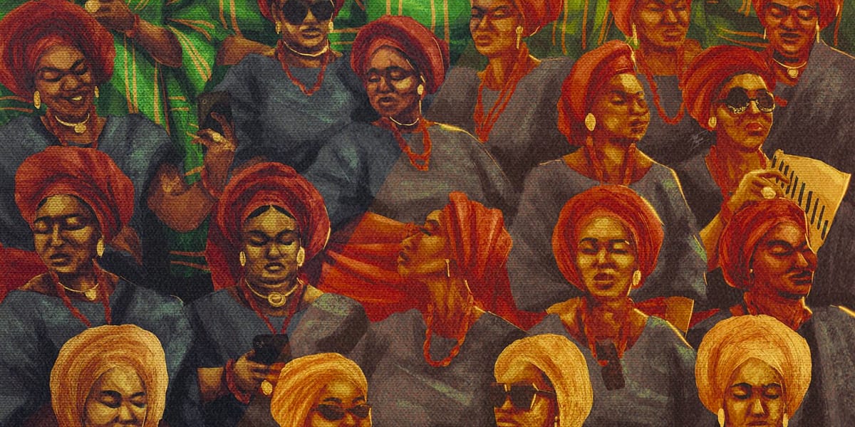 Mayowa ‘Shutabug’ Alabi Lists New NFT Art of Trendy Ojude Oba Women