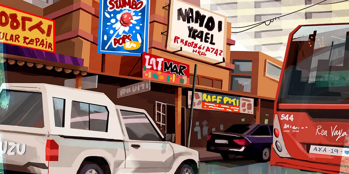 Mogau Kekana is observing Africa through animation