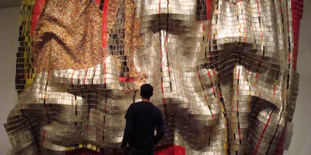 An El Anatsui Art Recently Sold for .2m, See More of the Ghanaian Artist’s Work