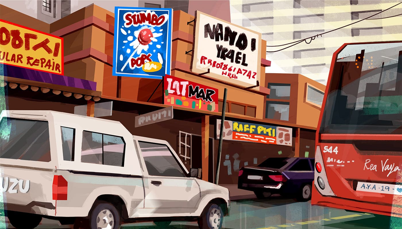 Mogau Kekana is observing Africa through animation