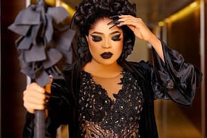 Bobrisky Clinches Best Dressed Female Award at Ajakuku Movie Premiere