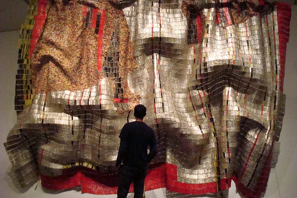 An El Anatsui Art Recently Sold for .2m, See More of the Ghanaian Artist’s Work