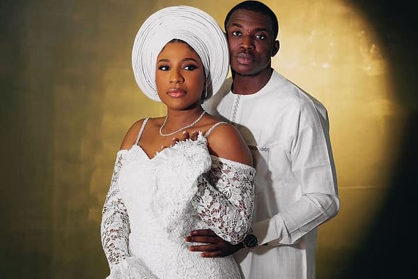 Theophilus Sunday Announces Engagement to Jamaican Fiancée, Ashlee White, in Elegant Pre-wedding Photos