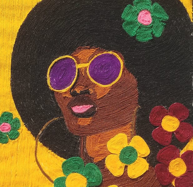 Olumodeji Dimimu weaves woolen portraits pregnant with meaning