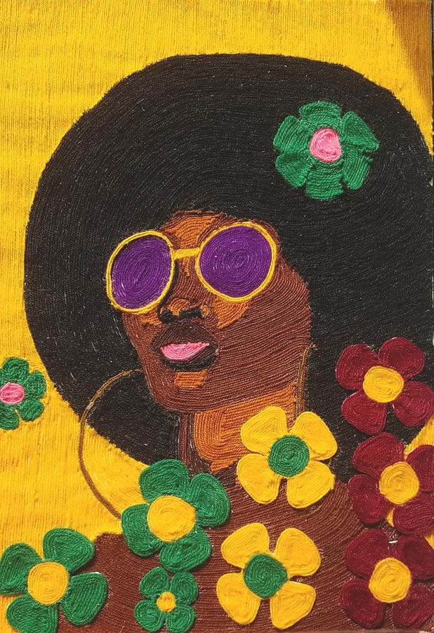 Olumodeji Dimimu weaves woolen portraits pregnant with meaning
