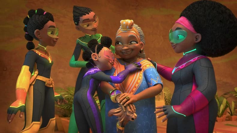 First Look at ‘Supa Team 4’, Netflix’s First Original African Animated Series