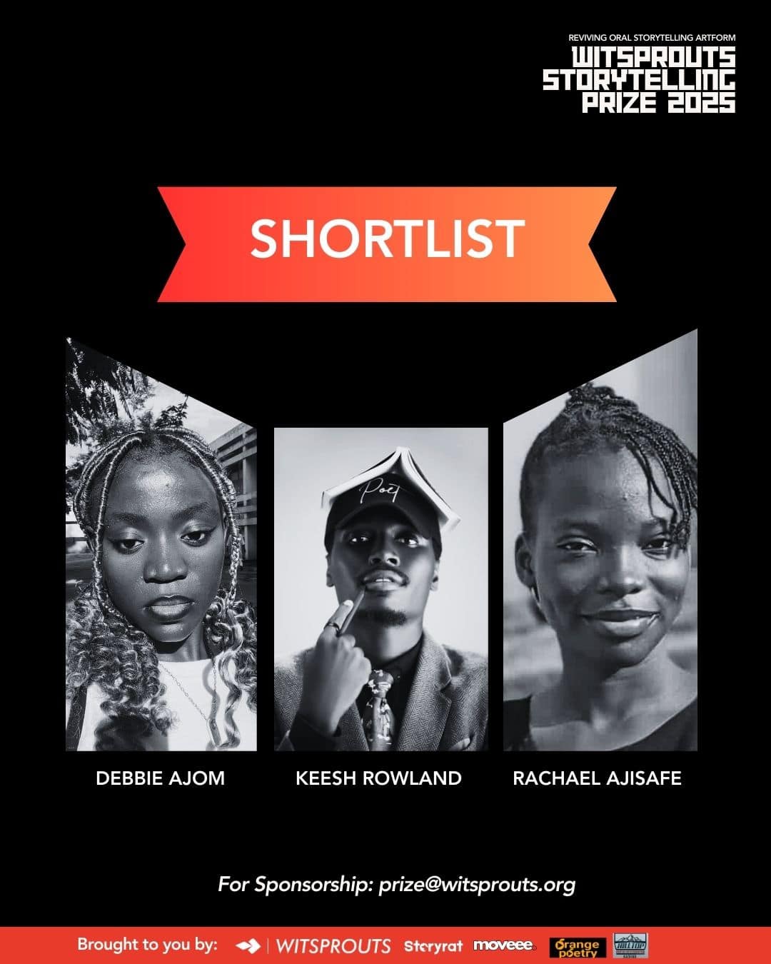 Shortlist Announced for Witsprouts Storytelling Prize 2025 Shortlist Announced for Witsprouts Storytelling Prize 2025