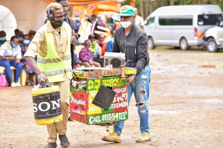 Life Gave DJ Boboss Old Radios, He Made a Deck and Tours the Streets of Nairobi Life Gave DJ Boboss Old Radios, He Made a Deck and Tours the Streets of Nairobi