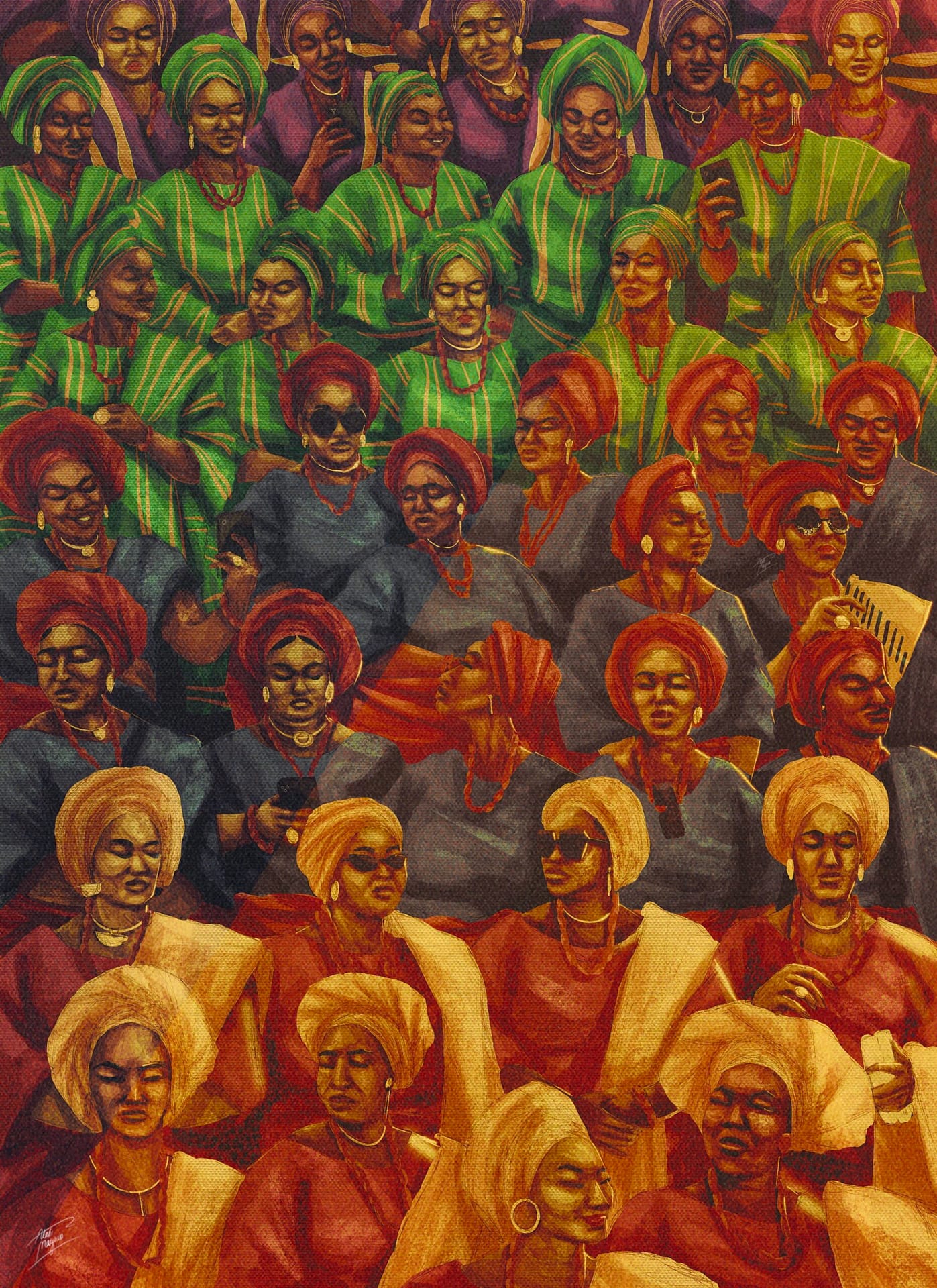 Mayowa ‘Shutabug’ Alabi Lists New NFT Art of Trendy Ojude Oba Women Mayowa ‘Shutabug’ Alabi Lists New NFT Art of Trendy Ojude Oba Women